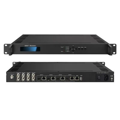 8-in-1/16-in-1 digitale tv ISDB-T/DVB-C/DVB-T/ATSC IP naar RF-modulator